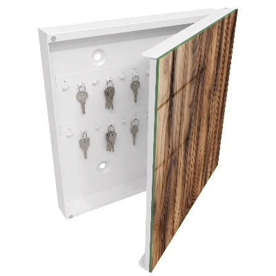 Key cabinet Wood texture