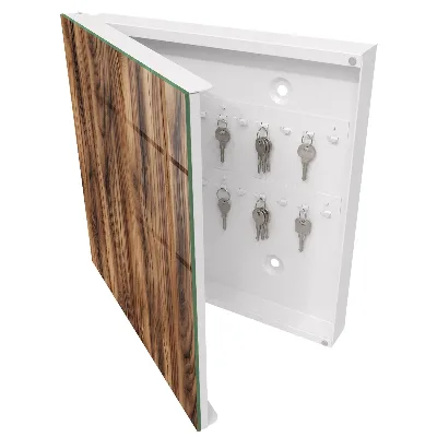 Key cabinet Wood texture