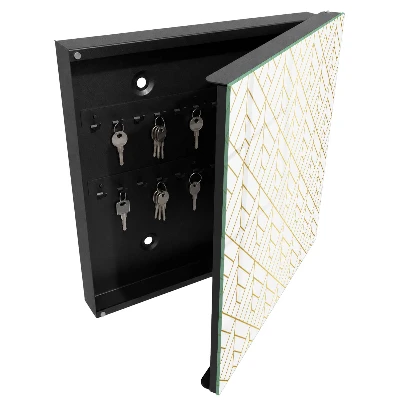 Wall mounted key box Stylish geometry
