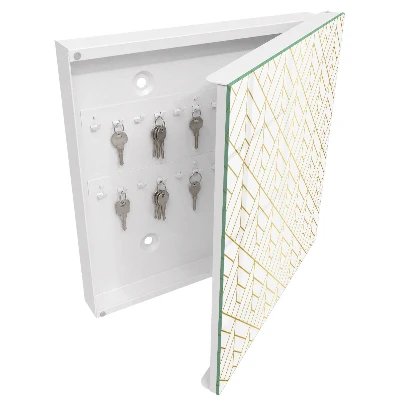 Wall mounted key box Stylish geometry