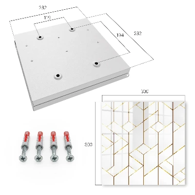 Key cabinet in a modern elegant design