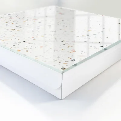 Key cabinet Light terrazzo