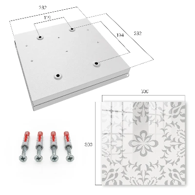 Key box for wall Elegant symmetry