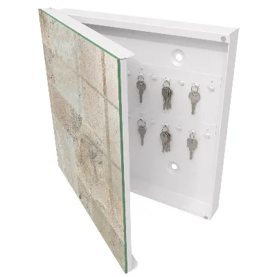 Key cabinet Marble tiles