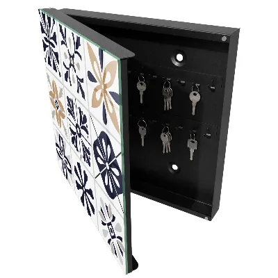 Key box for wall Geometric patterns