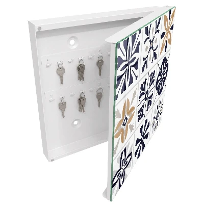 Key box for wall Geometric patterns