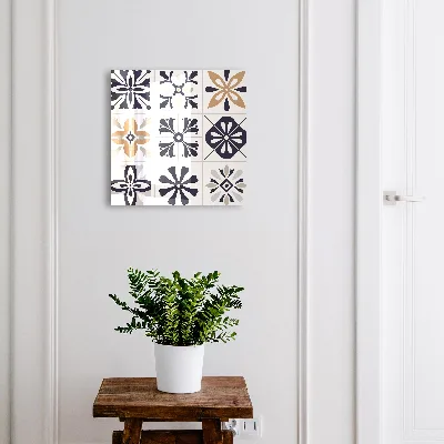 Key box for wall Geometric patterns
