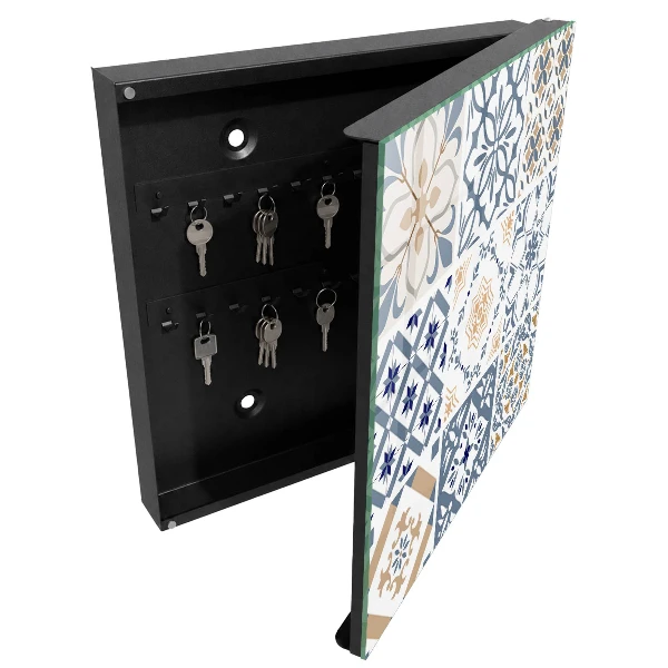 Wall mounted key box Tile patterns