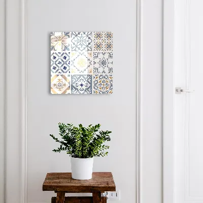 Wall mounted key box Tile patterns
