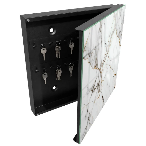 Key box for wall Marble elegance