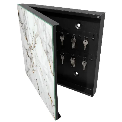 Key box for wall Marble elegance