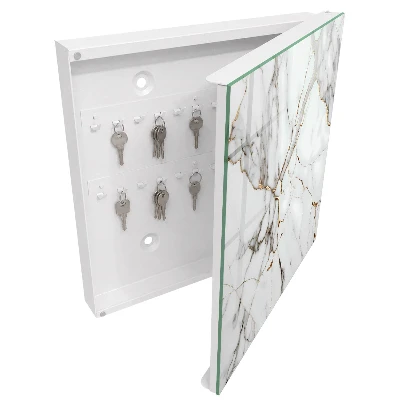 Key box for wall Marble elegance