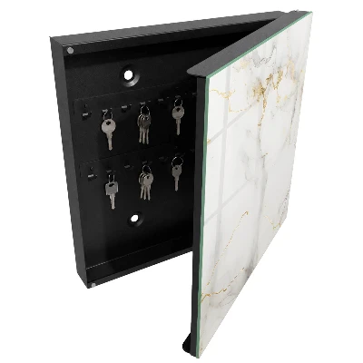 Wall mounted key box Elegant background