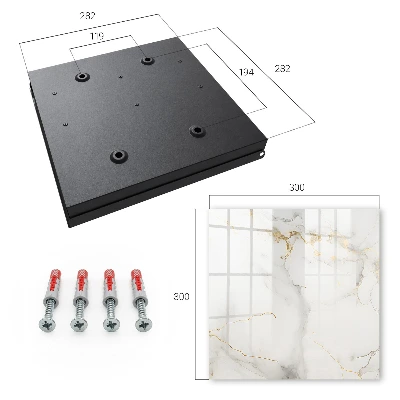 Wall mounted key box Elegant background