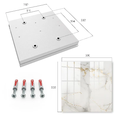 Wall mounted key box Elegant background