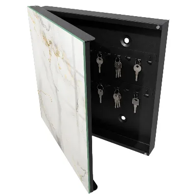 Wall mounted key box Elegant background