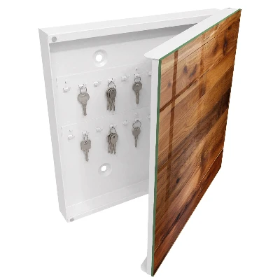 Key cabinet Wooden planks
