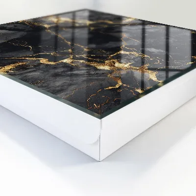 Key box for wall Black marble