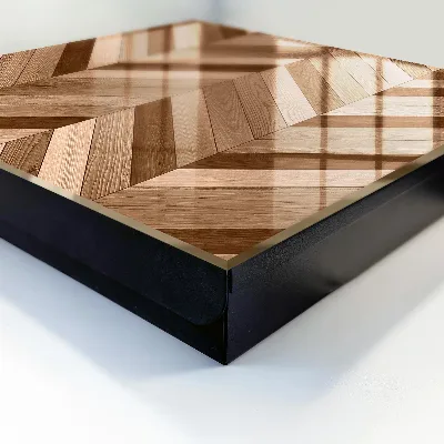 Key cabinet Wood herringbone