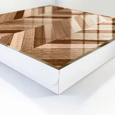 Key cabinet Wood herringbone