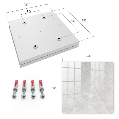 Key box for wall Grey structure
