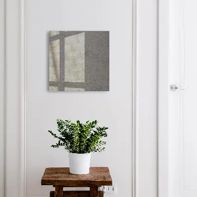 Wall mounted key box Grey texture