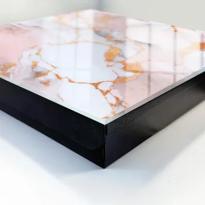 Key cabinet Abstract marble