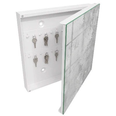 Wall mounted key box Raw elegance