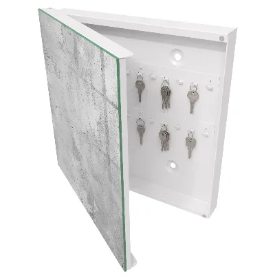 Wall mounted key box Raw elegance