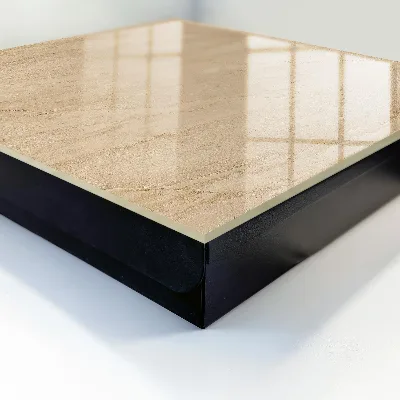 Key box for wall Beige marble