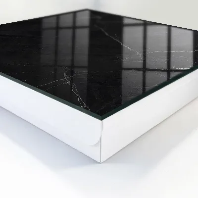 Key box for wall Marble black