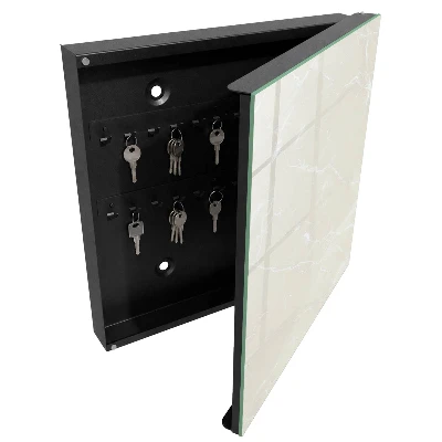 Wall mounted key box Marble elegance