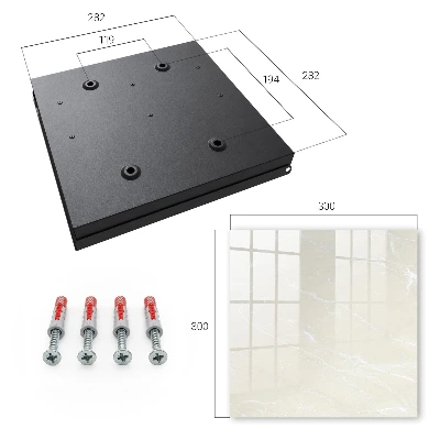 Wall mounted key box Marble elegance