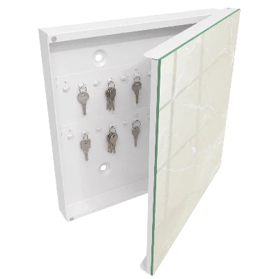Wall mounted key box Marble elegance