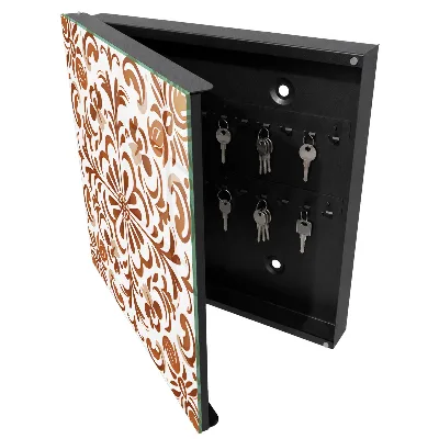 Key cabinet Ornamental pattern
