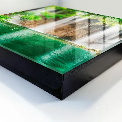 Key cabinet Green waterfall