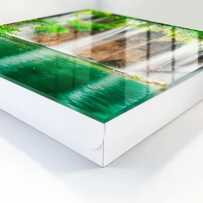 Key cabinet Green waterfall