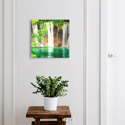 Key cabinet Green waterfall