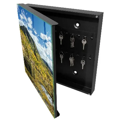 Key box for wall Autumn landscape