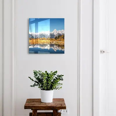 Wall mounted key box Golden autumn
