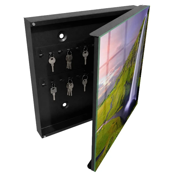 Key box for wall Mountain waterfall