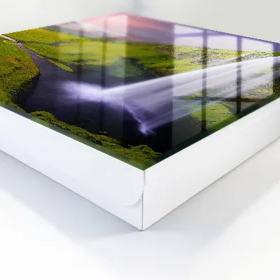 Key box for wall Mountain waterfall