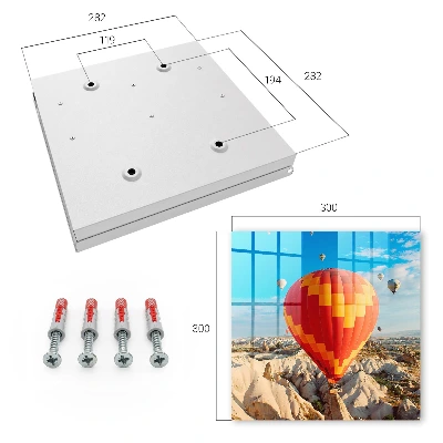 Wall mounted key box Sky adventure