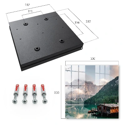 Key box for wall Mountain magic