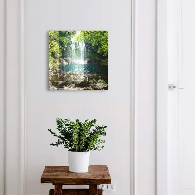 Key box for wall Natural waterfall