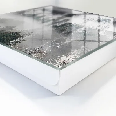 Wall mounted key box Misty green