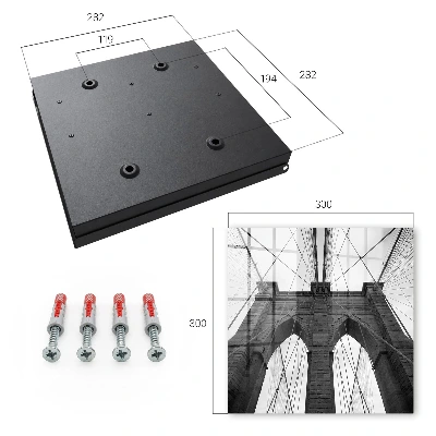 Key box for wall Bridge architecture