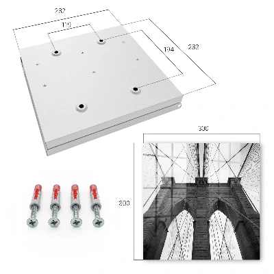 Key box for wall Bridge architecture