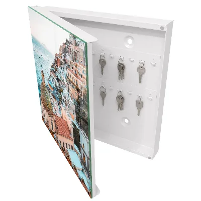 Wall mounted key box Mediterranean charm