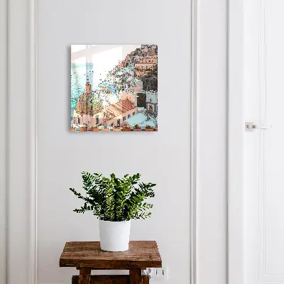 Wall mounted key box Mediterranean charm